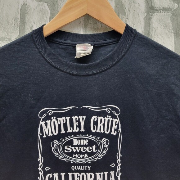 Motley Crue T-Shirt FOTL Heavy Cotton HD Home Sweet Home Rock Band Concert Small - Picture 2 of 10